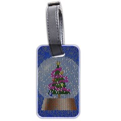 Christmas  Snow Luggage Tags (Two Sides)