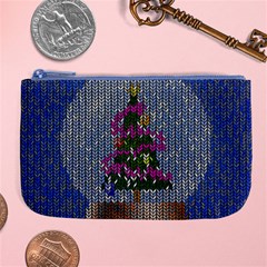 Christmas  Snow Large Coin Purse by Wegoenart