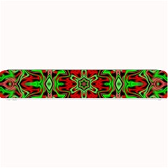 Christmas Kaleidoscope Pattern Small Bar Mats by Wegoenart