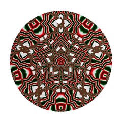 Christmas Kaleidoscope Ornament (Round)