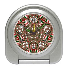 Christmas Kaleidoscope Travel Alarm Clock