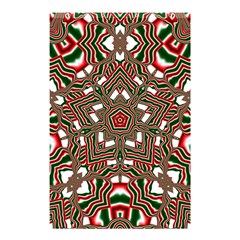 Christmas Kaleidoscope Shower Curtain 48  x 72  (Small) 