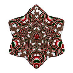 Christmas Kaleidoscope Ornament (Snowflake)