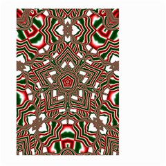 Christmas Kaleidoscope Large Garden Flag (Two Sides)