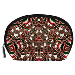 Christmas Kaleidoscope Accessory Pouch (Large)