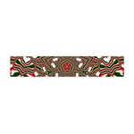 Christmas Kaleidoscope Flano Scarf (Mini) Front