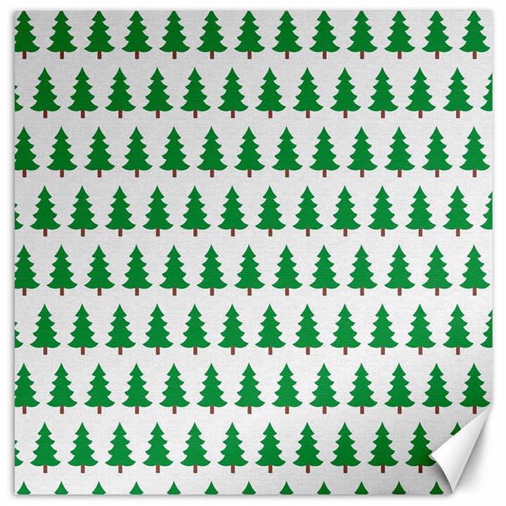 Christmas Background Christmas Tree Canvas 20  x 20 