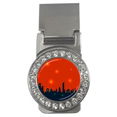 City Light Night Lights Evening Money Clips (cz) 