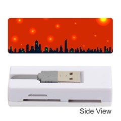 City Light Night Lights Evening Memory Card Reader (stick) by Wegoenart