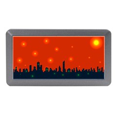 City Light Night Lights Evening Memory Card Reader (mini) by Wegoenart