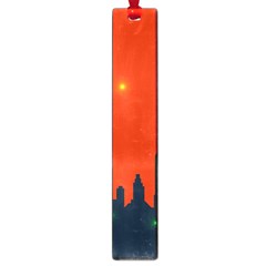 City Light Night Lights Evening Large Book Marks by Wegoenart