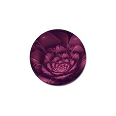 Fractal Blossom Flower Bloom Golf Ball Marker (4 Pack) by Wegoenart