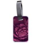 Fractal Blossom Flower Bloom Luggage Tags (Two Sides) Front