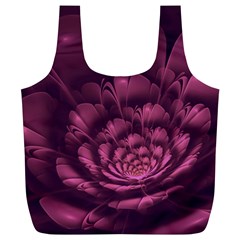 Fractal Blossom Flower Bloom Full Print Recycle Bag (xl) by Wegoenart