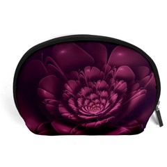 Fractal Blossom Flower Bloom Accessory Pouch (large) by Wegoenart