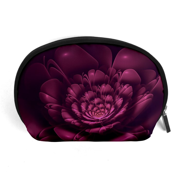 Fractal Blossom Flower Bloom Accessory Pouch (Large)