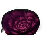 Fractal Blossom Flower Bloom Accessory Pouch (Large) Back