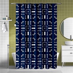 Pattern Background Abstract Design Shower Curtain 48  X 72  (small)  by Wegoenart