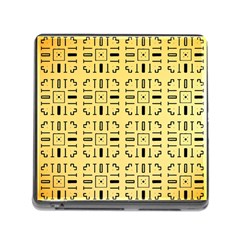 Pattern Background Abstract Design Memory Card Reader (square 5 Slot) by Wegoenart