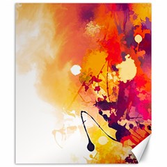 Paint Splash Paint Splatter Design Canvas 20  X 24  by Wegoenart