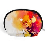 Paint Splash Paint Splatter Design Accessory Pouch (Medium) Front