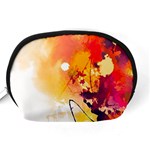 Paint Splash Paint Splatter Design Accessory Pouch (Medium) Back