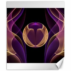 Fractal Glass Ball Bright Sphere Canvas 8  X 10  by Wegoenart