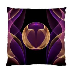 Fractal Glass Ball Bright Sphere Standard Cushion Case (two Sides) by Wegoenart