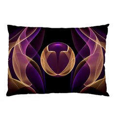 Fractal Glass Ball Bright Sphere Pillow Case (two Sides) by Wegoenart