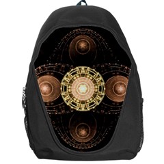 Fractal Design Pattern Fantasy Backpack Bag by Wegoenart