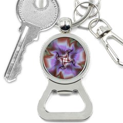 Fractal Rainbow Colorful Pattern Bottle Opener Key Chains by Wegoenart