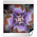 Fractal Rainbow Colorful Pattern Canvas 8  x 10  8.15 x9.66  Canvas - 1