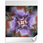 Fractal Rainbow Colorful Pattern Canvas 12  x 16  11.86 x15.41  Canvas - 1