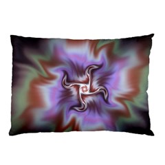 Fractal Rainbow Colorful Pattern Pillow Case