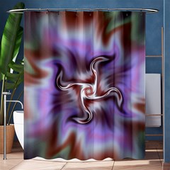 Fractal Rainbow Colorful Pattern Shower Curtain 60  X 72  (medium)  by Wegoenart