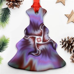 Fractal Rainbow Colorful Pattern Ornament (Christmas Tree) 