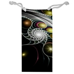 Fractal Bulbs Fantasy Curve Jewelry Bag by Wegoenart