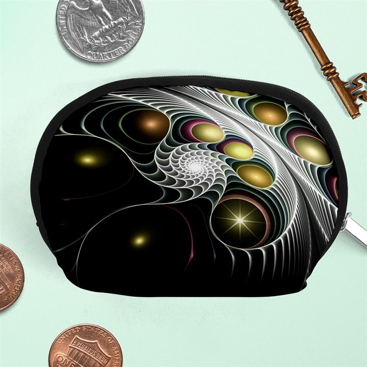 Fractal Bulbs Fantasy Curve Accessory Pouch (Medium)