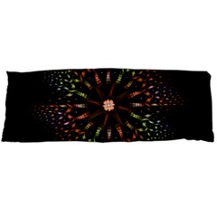 Fractal Colorful Pattern Texture Body Pillow Case (dakimakura) by Wegoenart