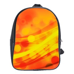 Abstract Background Design School Bag (large) by Wegoenart