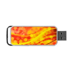 Abstract Background Design Portable Usb Flash (two Sides) by Wegoenart