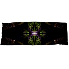 Fractal Green Tin Pattern Texture Body Pillow Case Dakimakura (two Sides) by Wegoenart