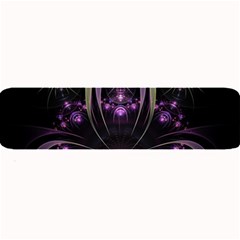 Fractal Purple Elements Violet Large Bar Mats by Wegoenart