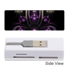 Fractal Purple Elements Violet Memory Card Reader (stick) by Wegoenart