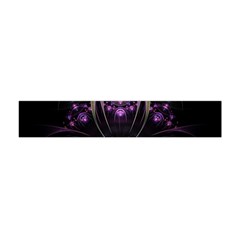 Fractal Purple Elements Violet Flano Scarf (mini) by Wegoenart