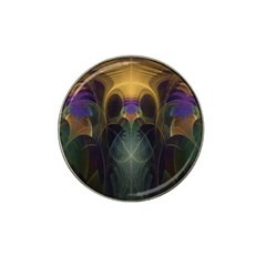 Fractal Colorful Pattern Design Hat Clip Ball Marker (4 Pack) by Wegoenart