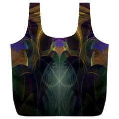 Fractal Colorful Pattern Design Full Print Recycle Bag (xl) by Wegoenart