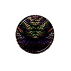 Fractal Colorful Pattern Fantasy Hat Clip Ball Marker (4 Pack) by Wegoenart