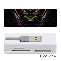 Fractal Colorful Pattern Fantasy Memory Card Reader (stick) by Wegoenart