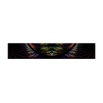 Fractal Colorful Pattern Fantasy Flano Scarf (Mini) Front